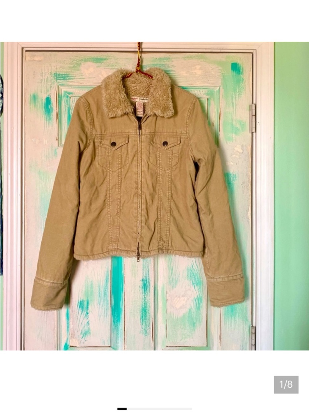🌵🦋Y2K Abercrombie & Fitch Corduroy Jacket M🦋🌵